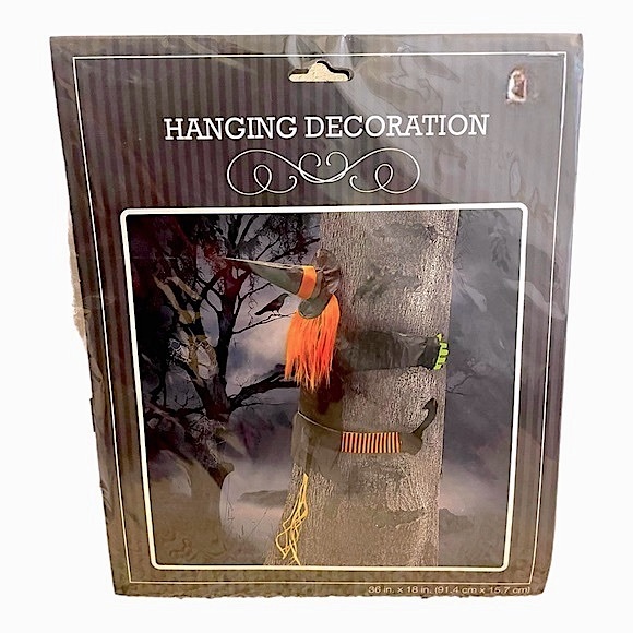 Other - Halloween 36x18” Witch Hanging On a Tree Outdoor Decorative Accent NWT